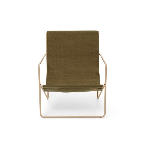 Desert Lounge Chair Cashmere/Olive Ferm Living
