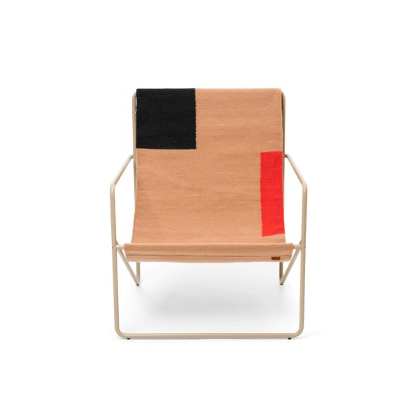 Desert Lounge Chair Cashmere/Block Ferm Living