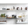 Shelf with wire slot 58x47 cm Anthracite String® Furniture