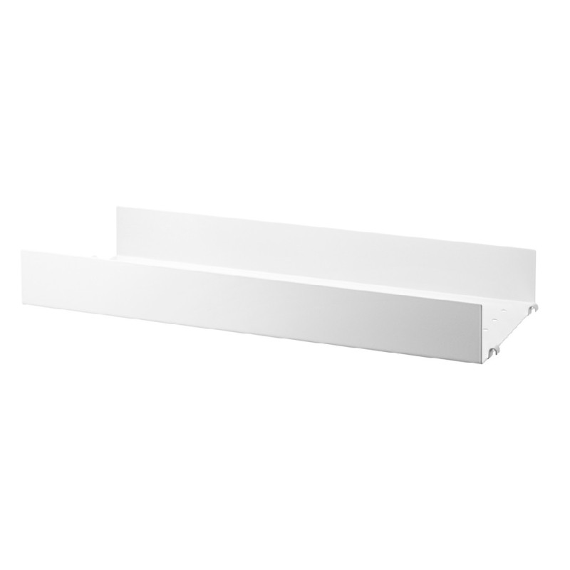 Shelf metal 58x20 cm White String® Furniture