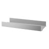 Shelf metal 58x20 cm Light gray String® Furniture