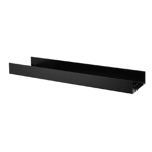 Shelf metal 78x20 cm Black String® Furniture