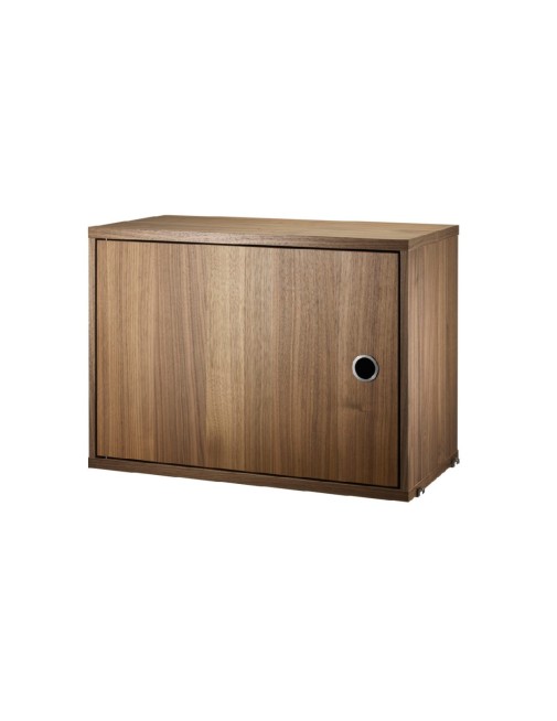 Cabinet con puerta batiente 58x30 cm Nogal String® Furniture