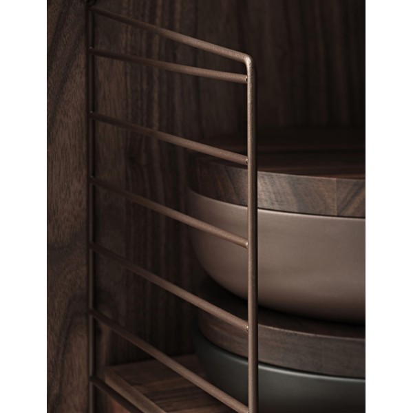 Pack 2u Floor panel 85x30 cm Brown String® Furniture