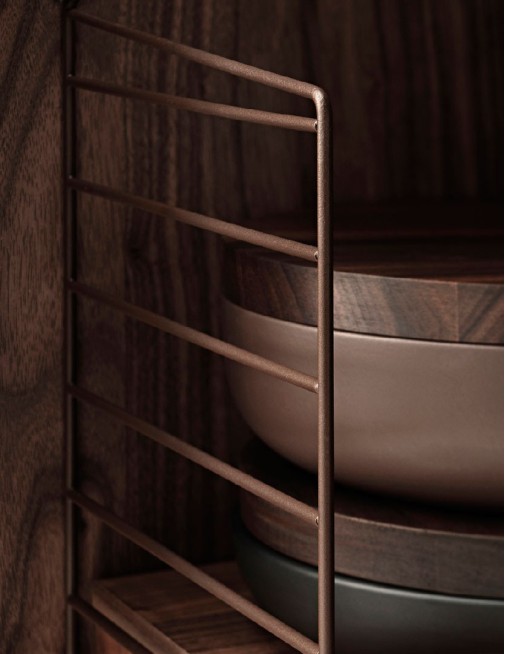 Floor panel 200x30 cm Brown String® Furniture