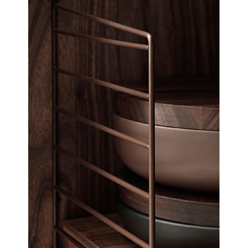 Pack 2u Floor panel 200x30 cm Brown String® Furniture