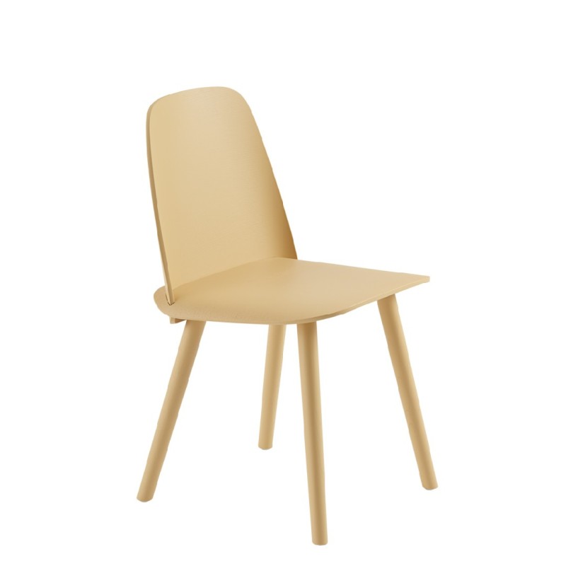 Nerd Chair Sand Yellow Muuto