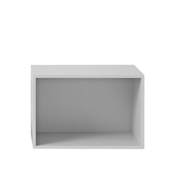 Large Stacked Shelf Light grey