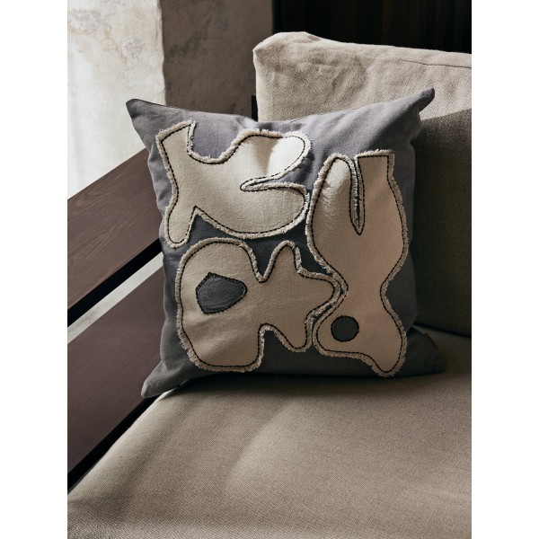Coussin Figure Grey...