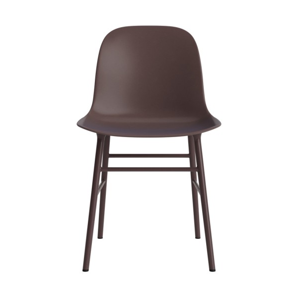 Form Brown Metal Legs Chair