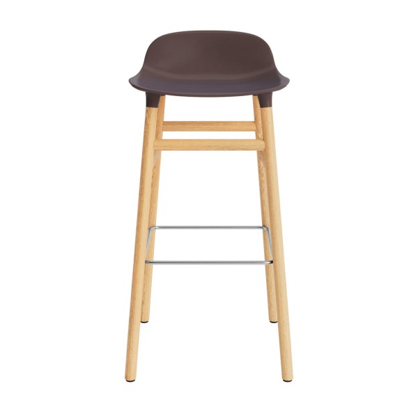 Brown Form Barstool Wooden...