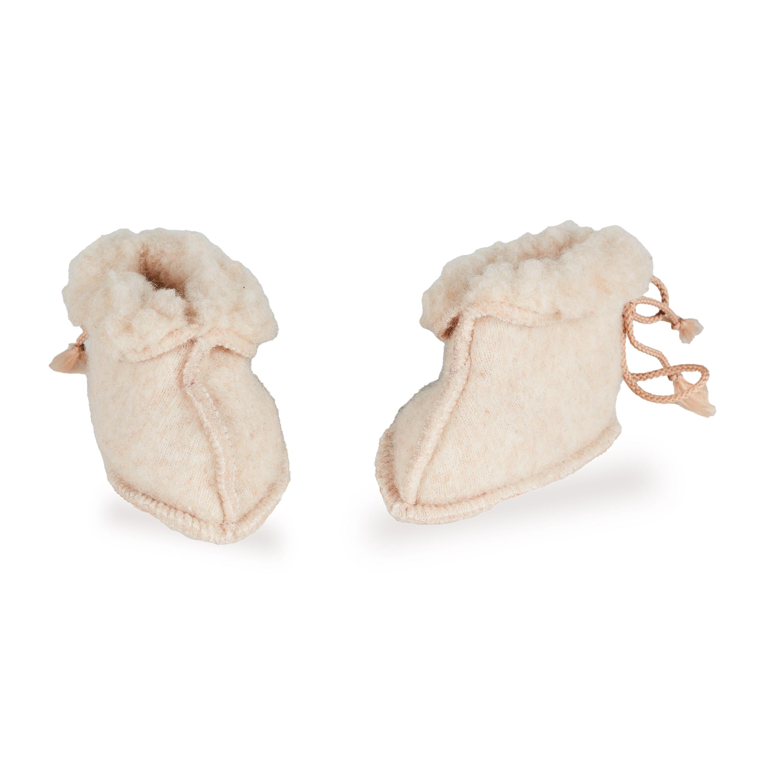 BOOTIES 3-6M - 100% MERINO WOOL