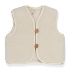 TEDDY JACKET 3-6M - 100% MERINO WOOL