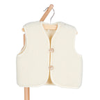 TEDDY JACKET 3-6M - 100% MERINO WOOL