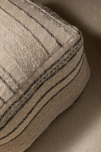 TRICOT - HOCKER - 55*55*35H CM - ETNIC