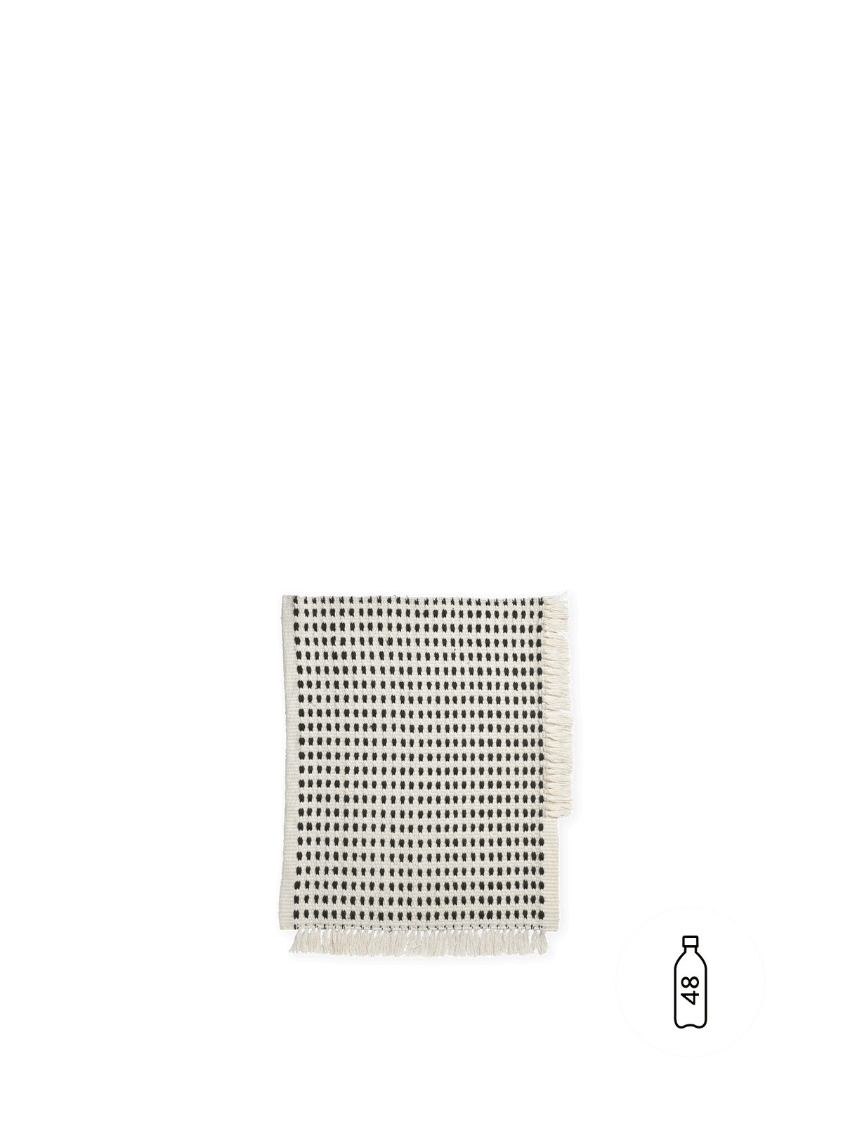 Alfombra Way – Blanco roto/Azul