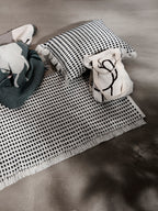 Alfombra de pasillo Way – Blanco roto/Azul