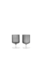 Copas de vino Ripple – Set de 2 – Rosa rubor