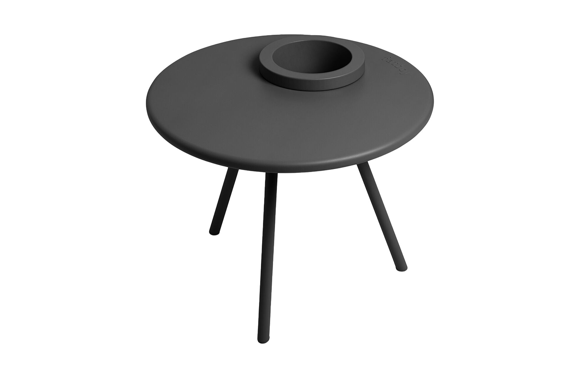 Mesa auxiliar con macetero Bakkes