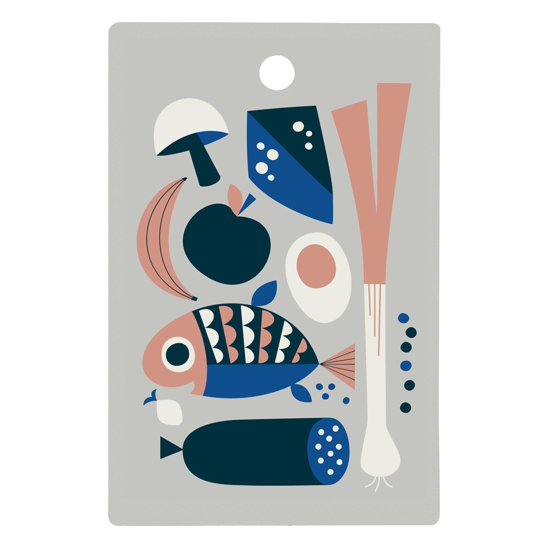 Tabla de Corte Gris de