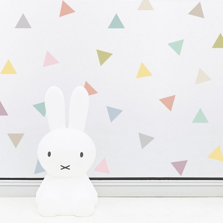 Vinilos Infantiles Triangulos Colores Pastel Tresxics