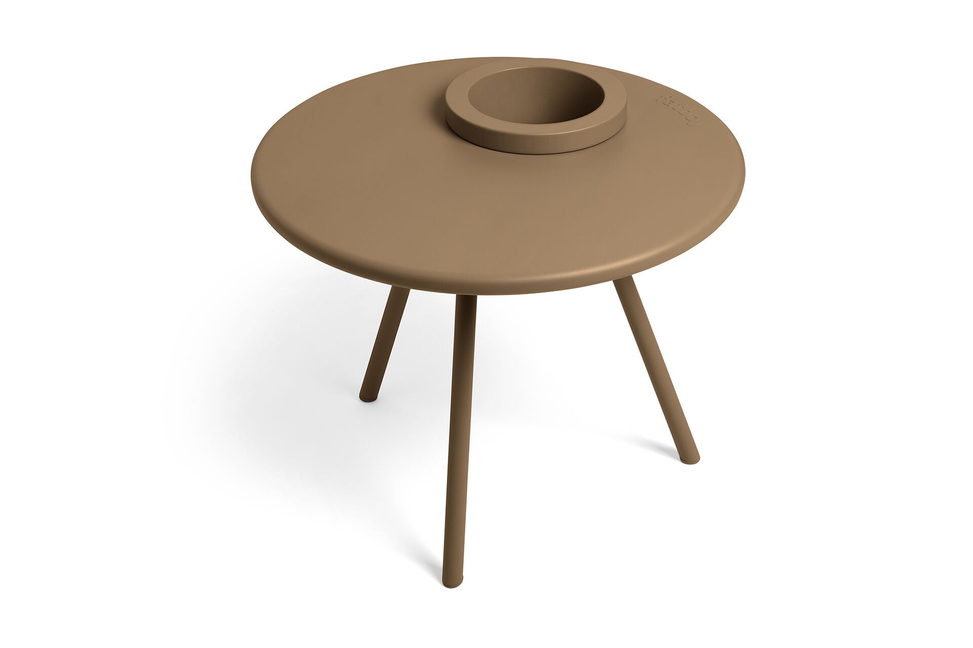 Mesa auxiliar con macetero Bakkes
