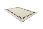 Alfombra Petit Carpetty Check Border (Creme)