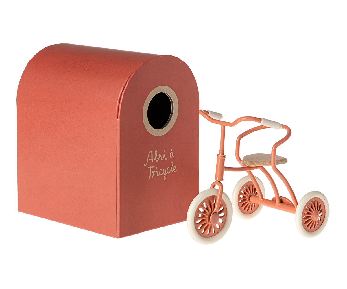 Abri à tricycle, Ratón