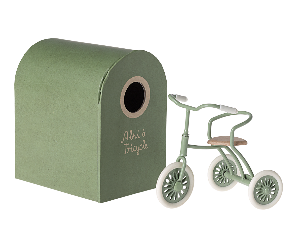 Abri à tricycle, Ratón