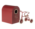 Abri à tricycle, Ratón