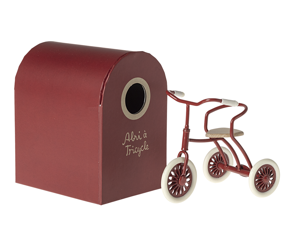Abri à tricycle, Ratón