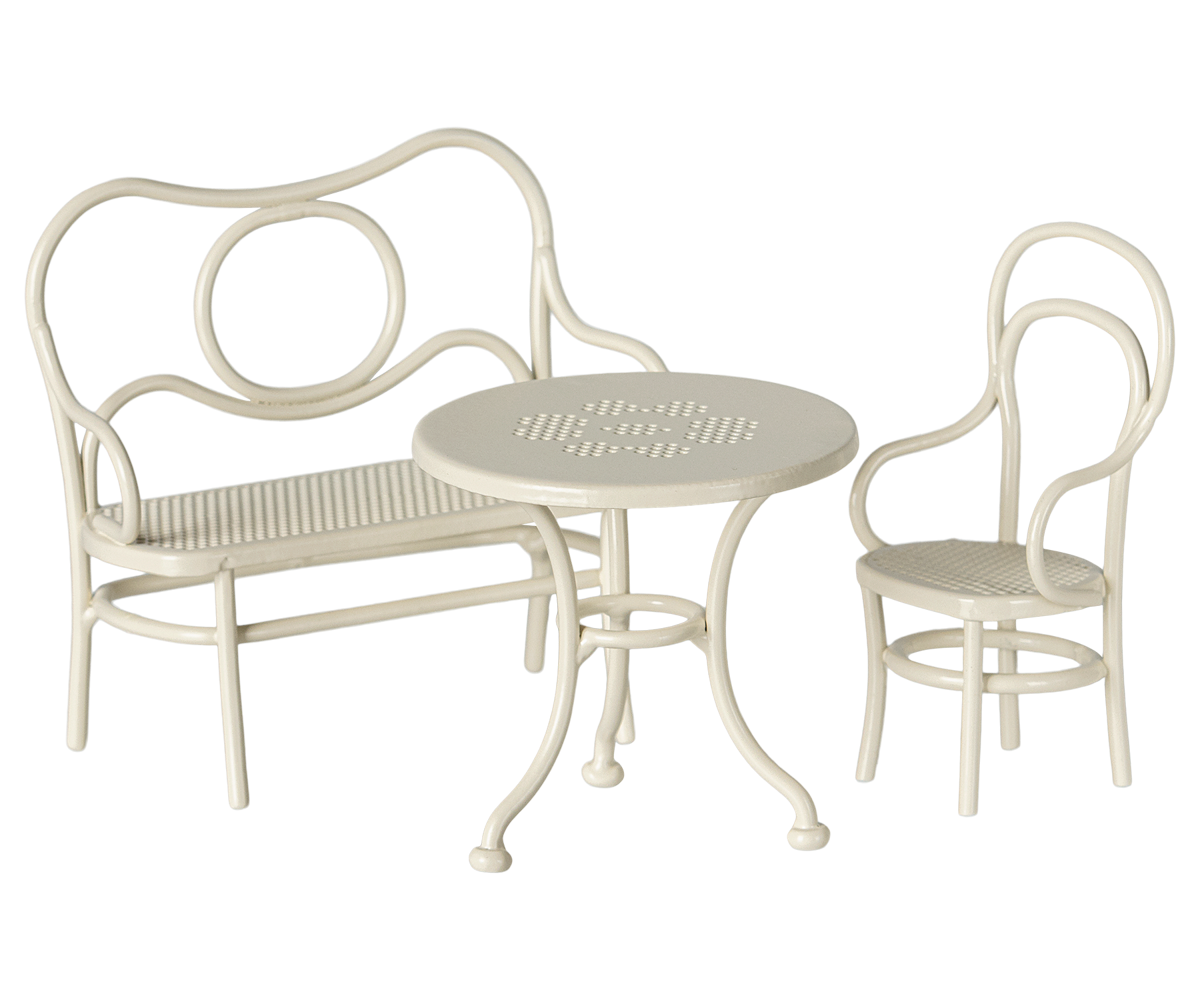 Set de café con mobiliario completo, Pequeño