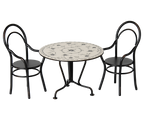 Juego de mesa de comedor con dos sillas