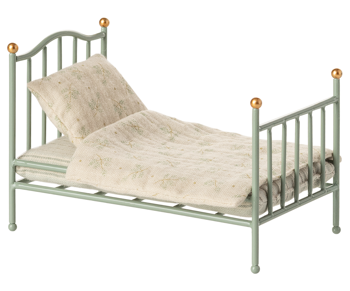 Cama individual vintage, ratón