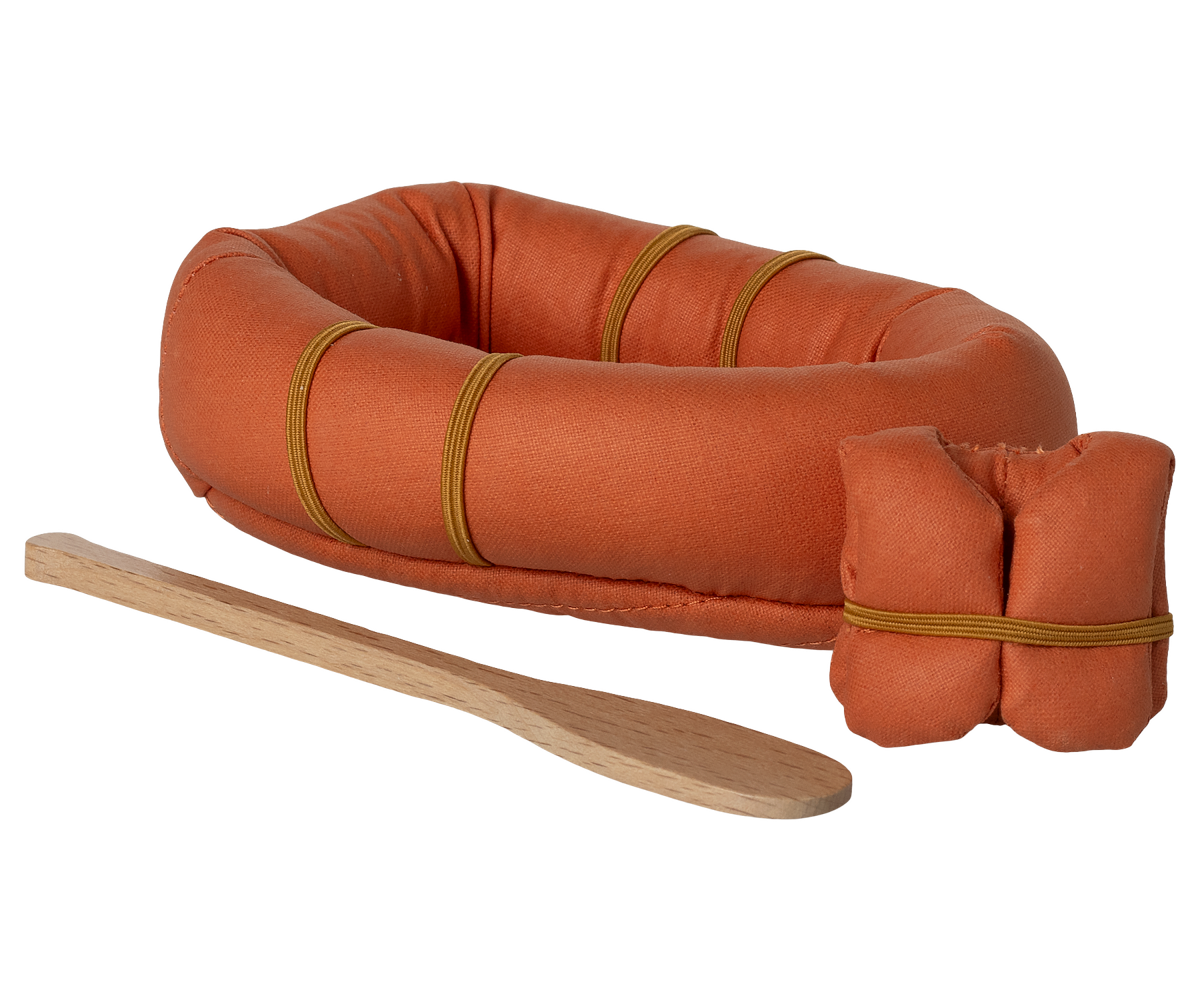 Bote de goma, Ratón