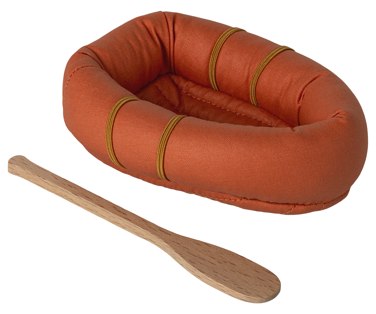 Bote de goma, Ratón