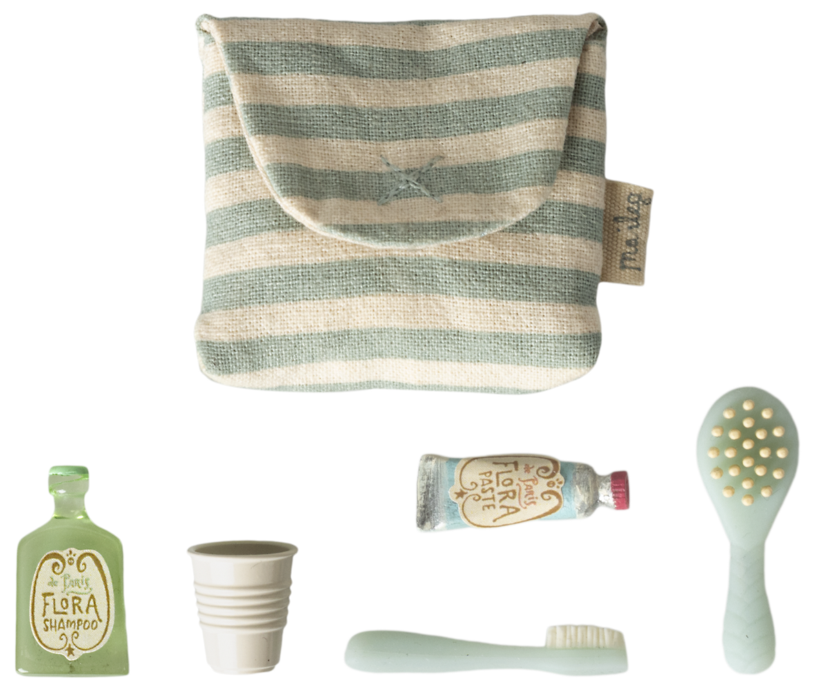 Set de cepillos de dientes con bolsa, ratón