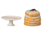 Tarta de fiesta y pedestal para tarta, Ratón