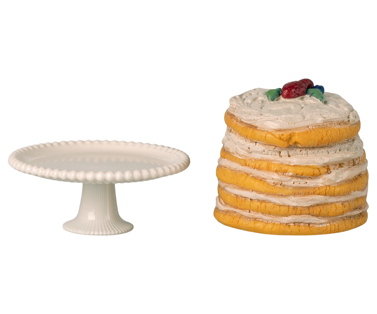 Tarta de fiesta y pedestal para tarta, Ratón