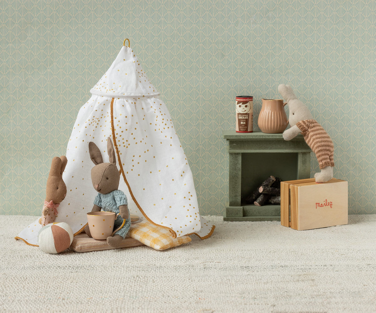 Dosel de cama, Miniatura