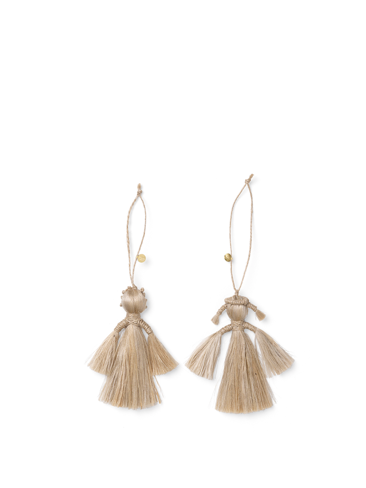 Ángeles con alas Wing – Set de 2 – Natural