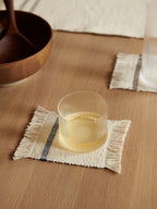 Vasos bajos Ripple – Set de 4 – Rosa rubor