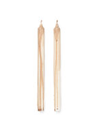 Velas Dryp – Set de 2 – Beige