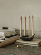 Velas Dryp – Set de 2 – Beige