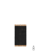 Alfombra Block – Negro/Natural
