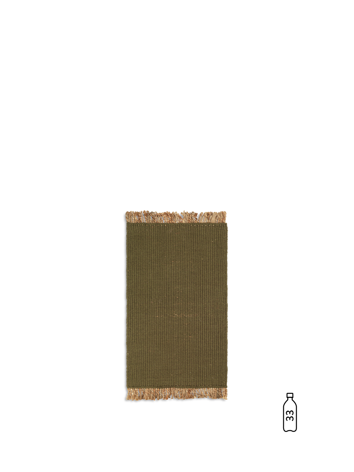 Alfombra Block – Negro/Natural