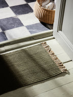 Alfombra Block – Negro/Natural