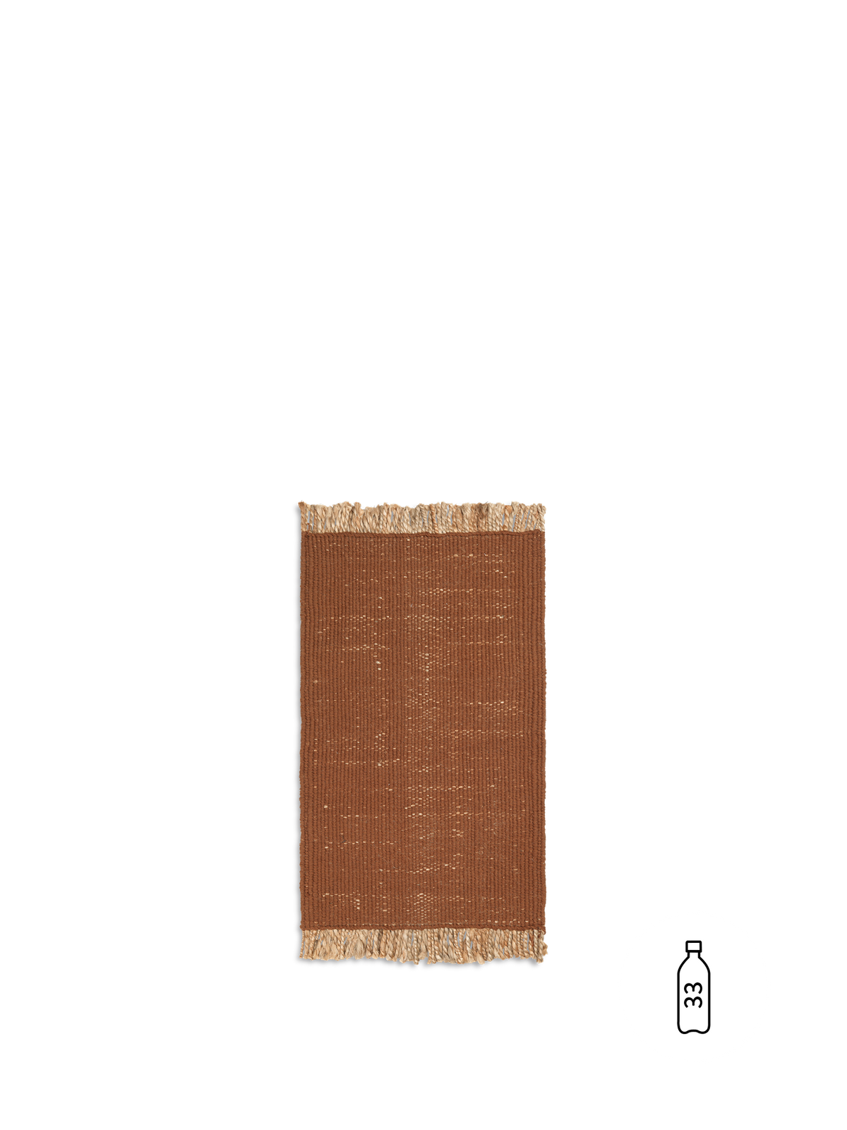 Alfombra Block – Negro/Natural