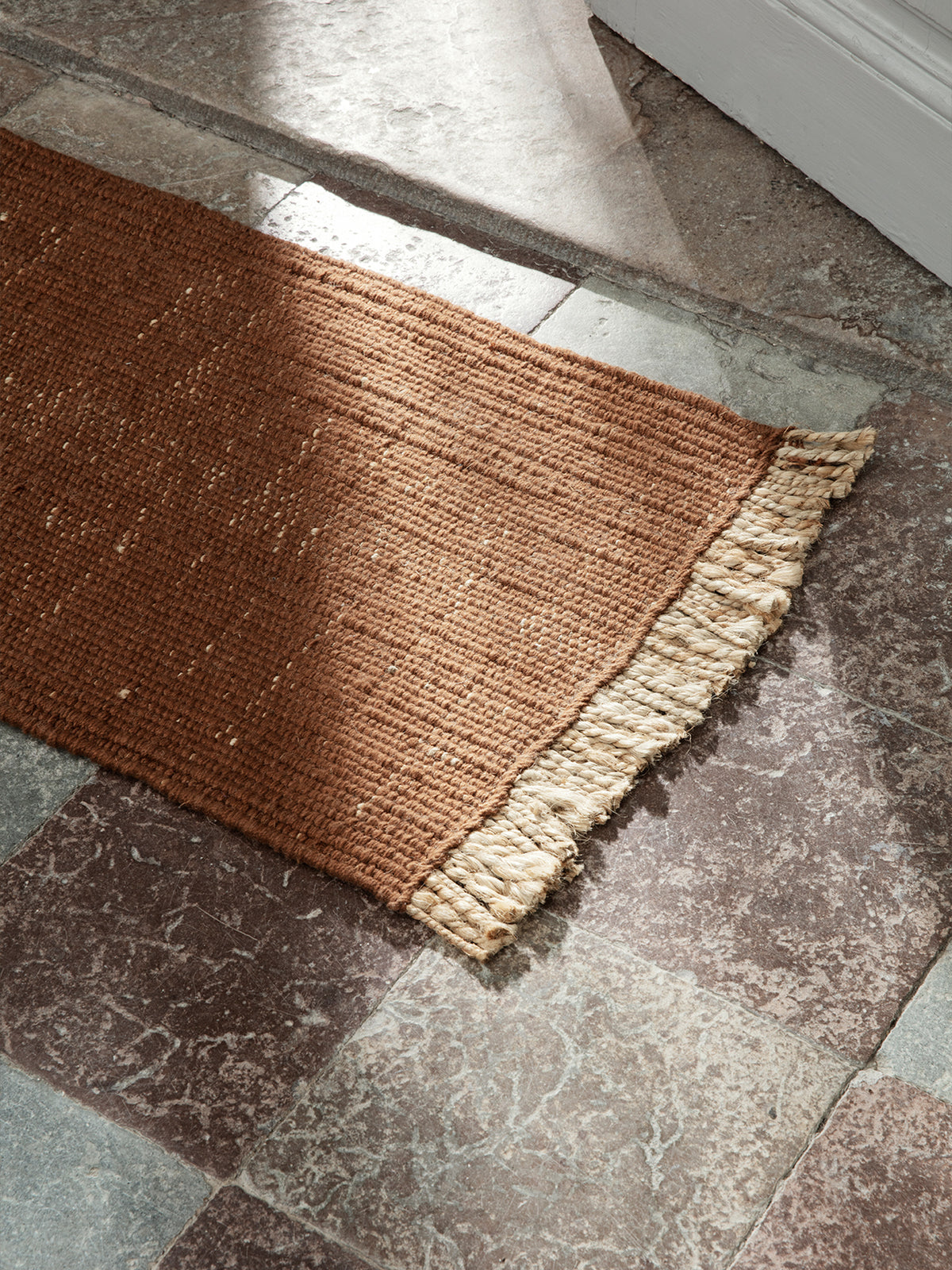 Alfombra Block – Negro/Natural