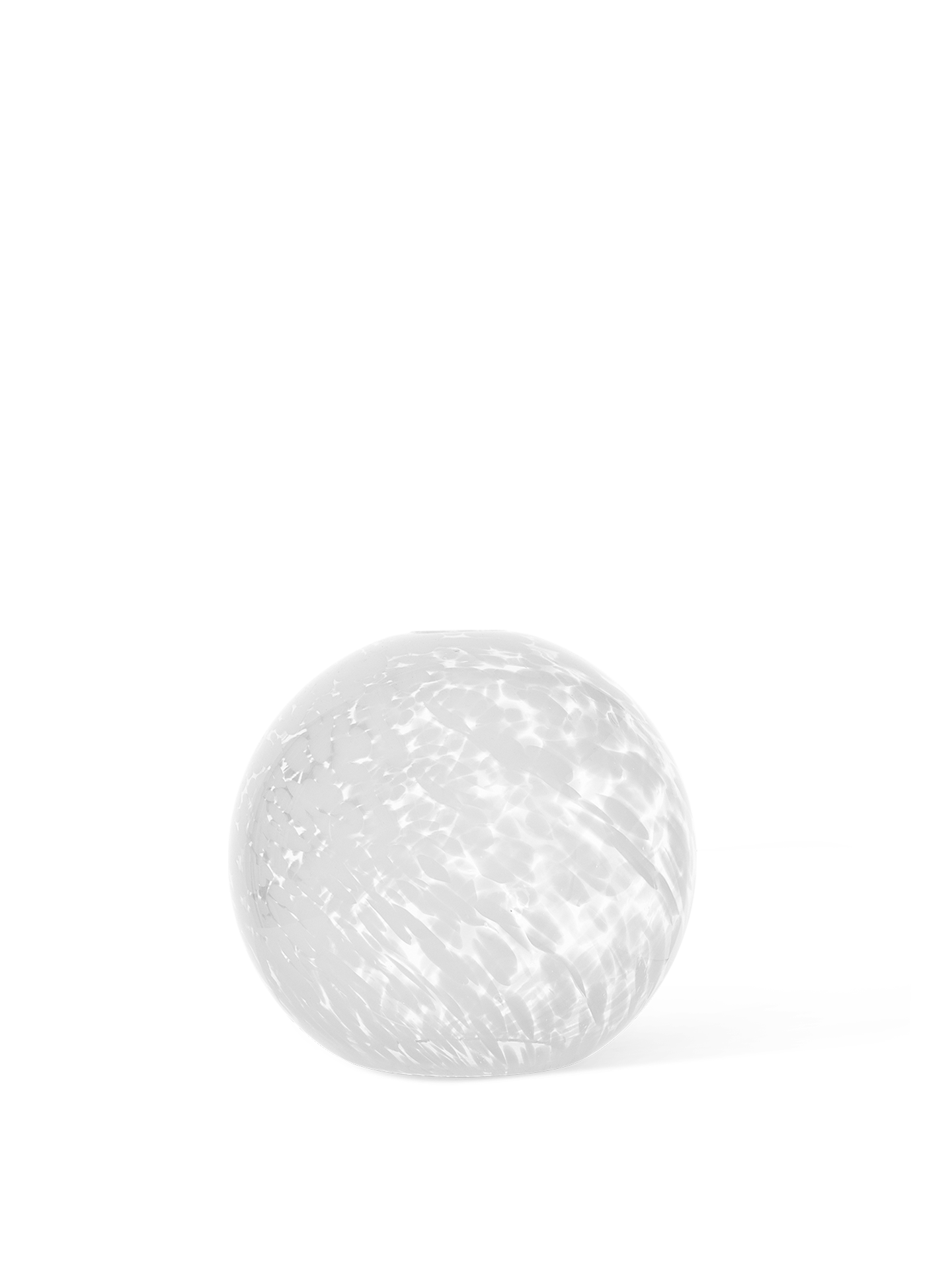 Pantalla Casca – Esférica – Blanco leche